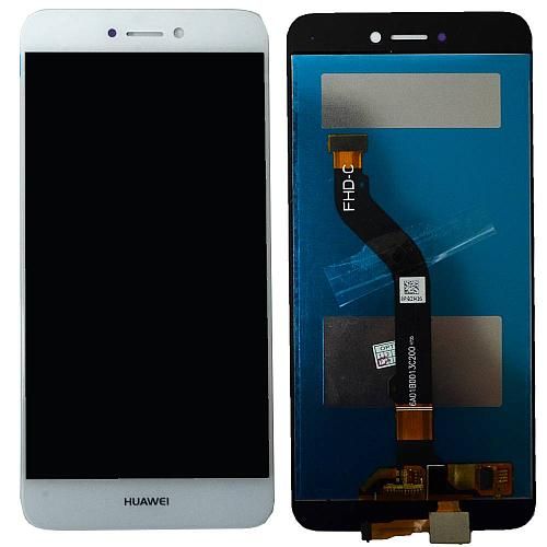 Дисплей совместим с Huawei P8 Lite 2017/P9 Lite 2017/Honor 8 Lite +тачскрин белый (матрица orig)/логотип Huawei/