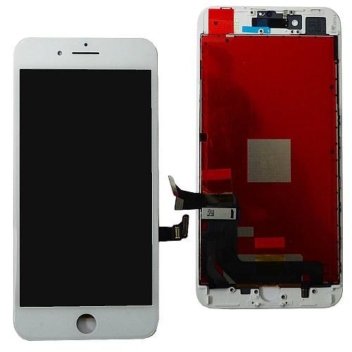 Дисплей совместим с iPhone 8 Plus + тачскрин + рамка белый LG