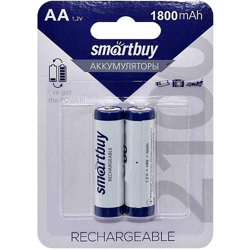 Аккумулятор SmartBuy AA HR6 1800mAh (блистер/2шт)
