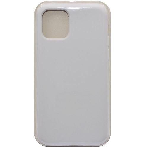 Чехол - накладка совместим с iPhone 11 Pro Max (6.5") "Soft Touch" белый 10 /с логотипом/
