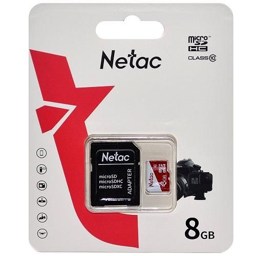 8GB NETAC P500 Eco MicroSD class 10