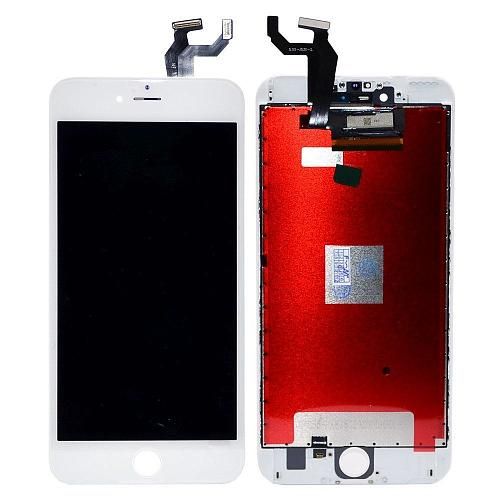 Дисплей совместим с iPhone 6S Plus + тачскрин + рамка белый Huaxing
