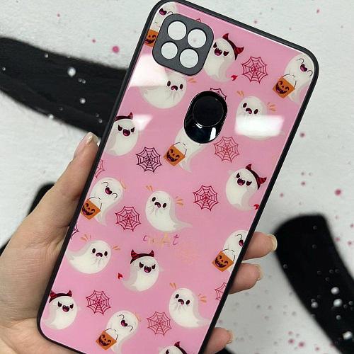 Чехол - накладка совместим с Samsung Galaxy A23 4G "Glass" Mix Вид 06