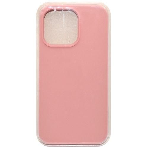 Чехол - накладка совместим с iPhone 13 Pro Max (6.7") "Soft Touch" пыльно-розовый 12 /с логотипом/
