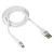 Кабель USB - Lightning 8-pin WALKER C580 белый (1м)
