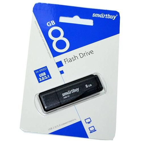 8GB USB 3.0 Flash Drive SmartBuy LM05 черный (SB8GBLM-K3)
