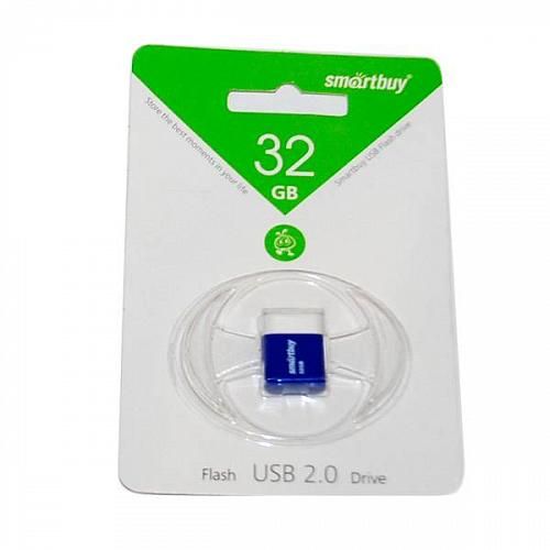 32GB USB 2.0 Flash Drive SmartBuy Lara синий (SB32GBLARA-B)