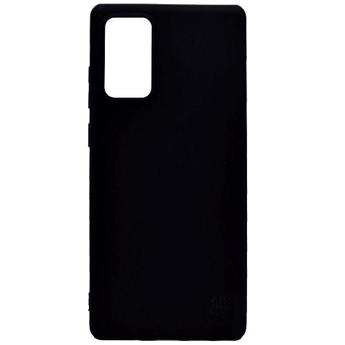 Чехол - накладка совместим с Samsung SM-N980F/Galaxy Note 20 YOLKKI Rivoli силикон черный