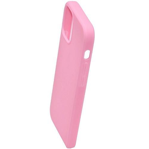 Чехол - накладка совместим с iPhone 12 mini (5.4") YOLKKI Alma силикон матовый розовый (1мм)