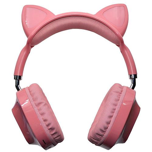Наушники накладные Bluetooth STN-06 розовый