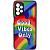 Чехол - накладка совместим с Samsung Galaxy A13 4G "Glass" Colorful Вид 04