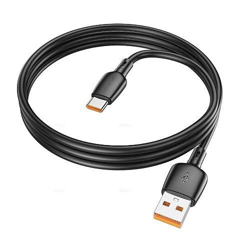 Кабель USB - TYPE-C BOROFONE BX93 6A 100W черный (1м)