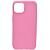 Чехол - накладка совместим с iPhone 14 (6.1") YOLKKI Alma силикон матовый розовый (1мм)