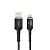 Кабель USB - Apple 8pin lightning YOLKKI Pro 02 черный  (1м)