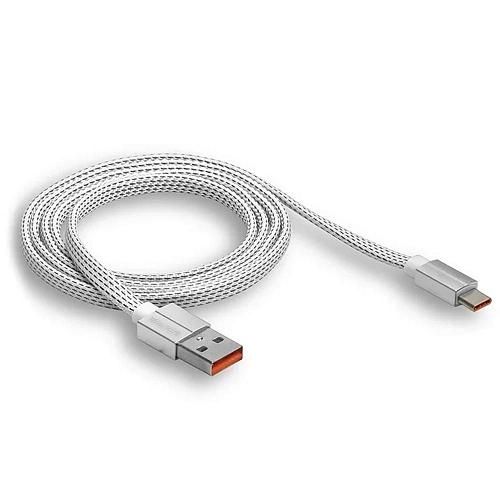 Кабель USB - TYPE-C WALKER C755 белый (1м)