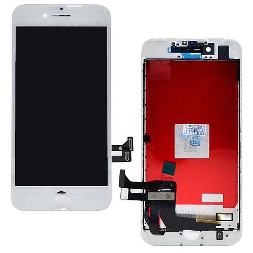 Дисплей совместим с iPhone 7 + тачскрин + рамка белый Shenchao