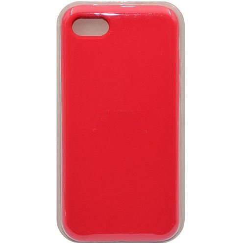 Чехол - накладка совместим с iPhone 7/8/SE "Soft Touch" бледно-розовый 19 /с логотипом/