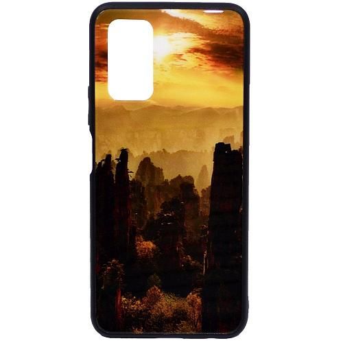 Чехол - накладка совместим с Honor 30s (China version) "Glass" Travels Вид 08