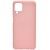 Чехол - накладка совместим с Samsung Galaxy A12/M12 SM-A125F YOLKKI Alma cиликон матовый светло-розовый (1мм)