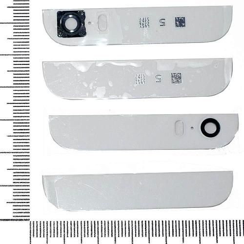 Стекло задней крышки совместим с iPhone 5S (2шт.) белый