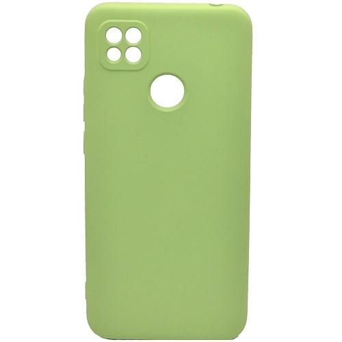 Чехол - накладка совместим с Xiaomi Redmi 9C "Color Case" силикон зеленый