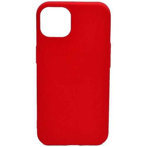 Чехол - накладка совместим с iPhone 13 (6.1") YOLKKI Alma силикон матовый красный (1мм)