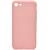 Чехол - накладка совместим с iPhone 7/8/SE 2020 YOLKKI Alma силикон матовый светло-розовый (1мм)