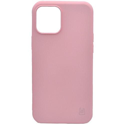 Чехол - накладка совместим с iPhone 12 mini (5.4") YOLKKI Rivoli силикон светло-розовый