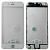 Стекло совместим с iPhone 6 + OCA + рамка белый (олеофобное покрытие) orig Factory