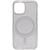 Чехол - накладка совместим с iPhone 13 mini (5.4") "Magsafe" cиликон+пластик прозрачный