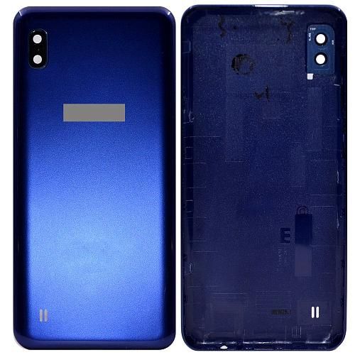 Задняя крышка совместим с Samsung SM-A105F/Galaxy A10 синий orig Factory 