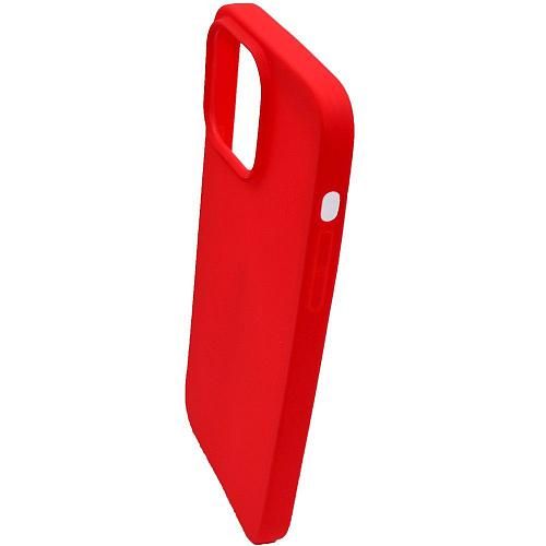 Чехол - накладка совместим с iPhone 14 Pro Max YOLKKI Alma силикон матовый красный (1мм)
