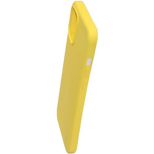 Чехол - накладка совместим с iPhone 12 mini (5.4") YOLKKI Rivoli силикон желтый