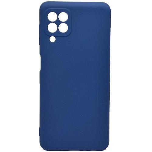 Чехол - накладка совместим с Samsung SM-A225F / SM-M325F / Galaxy A22 / M22 RU / M32 YOLKKI Rivoli cиликон синий 