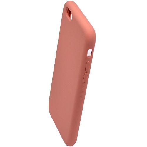 Чехол - накладка совместим с iPhone 6/6S "Soft Touch" персиковый /без лого/
