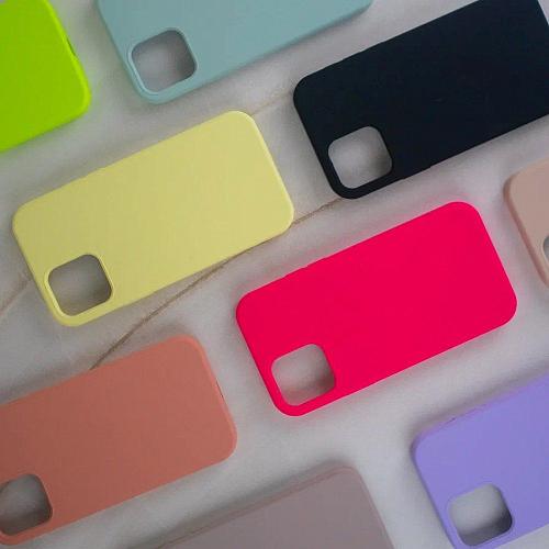Чехол - накладка совместим с iPhone Xs Max "Soft Touch" пыльно-лавандовый /без лого/