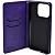 Чехол - книжка совместим с Xiaomi Redmi 12C/POCO C55 YOLKKI Wellington фиолетовый