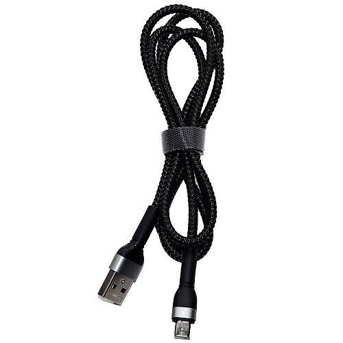 Кабель USB - micro USB REMAX Jany RC-124m черный (1м)