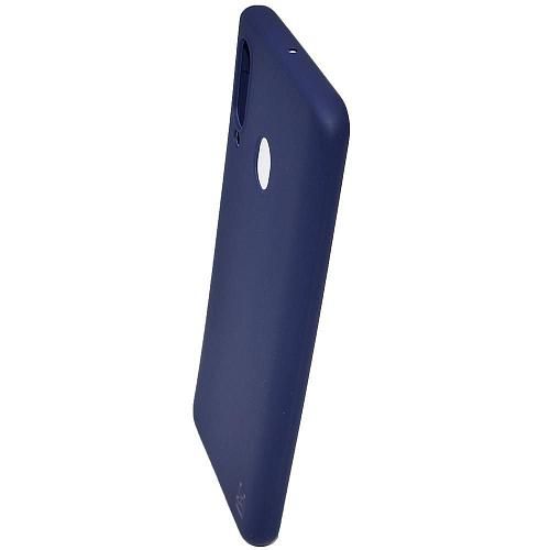 Чехол - накладка совместим с Samsung Galaxy A60/M40 SM-A606F YOLKKI Alma силикон матовый синий (1мм)