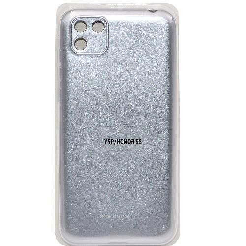 Чехол - накладка совместим с Honor 9S/Huawei Y5p MOLAN CANO Jelly Shine силикон серебро