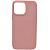 Чехол - накладка совместим с iPhone 14 Pro YOLKKI Alma силикон матовый светло-розовый (1мм)