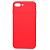 Чехол - накладка совместим с iPhone 7 Plus/8 Plus YOLKKI Alma силикон матовый красный (1мм)