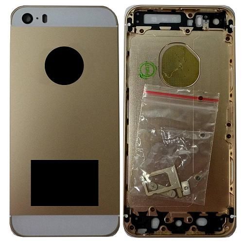 Задняя крышка совместим с iPhone SE High Quality золото
