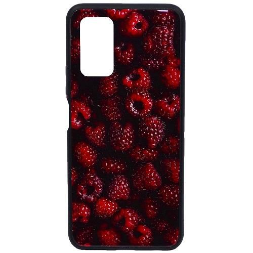 Чехол - накладка совместим с Honor 30s (China version) "Glass" Fruit Вид 10