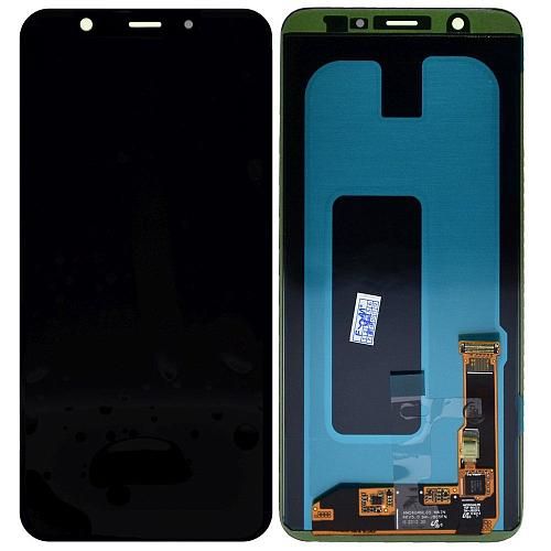 Дисплей совместим с Samsung SM-A605F/Galaxy A6+ (2018) + тачскрин черный Oриг 100%