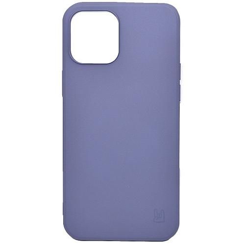 Чехол - накладка совместим с iPhone 12 mini (5.4") YOLKKI Rivoli силикон темно-сиреневый