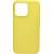 Чехол - накладка совместим с iPhone 13 Pro Max (6.7") YOLKKI Rivoli силикон желтый 
