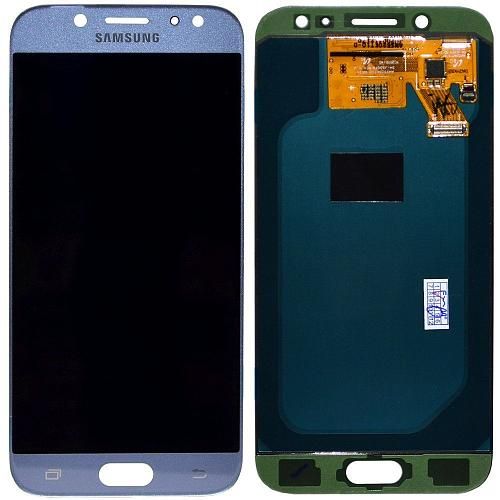 Дисплей совместим с Samsung SM-J530F/Galaxy J5 (2017) + тачскрин голубой Oриг 100%