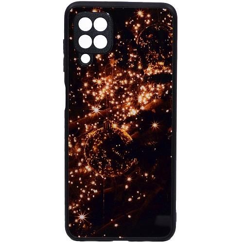 Чехол - накладка совместим с Samsung SM-A225F / SM-M325F / Galaxy A22 / M22 RU / M32 "Glass" Winter Вид 15