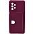 Чехол - накладка совместим с Samsung Galaxy A33 5G "Cardholder" Вид 2 силикон бордовый